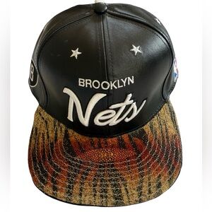 Brooklyn Nets Genuine Stingray Leather Hat